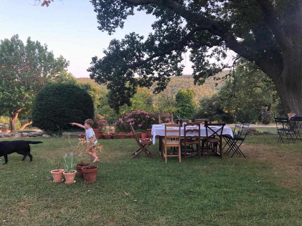 לינה וארוחת בוקר Bargemon Ferme Le Pavillon מראה חיצוני תמונה